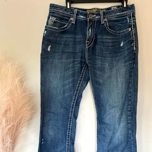 BKE Aiden Buckle Jeans 33x30 Pre owned Good Condition